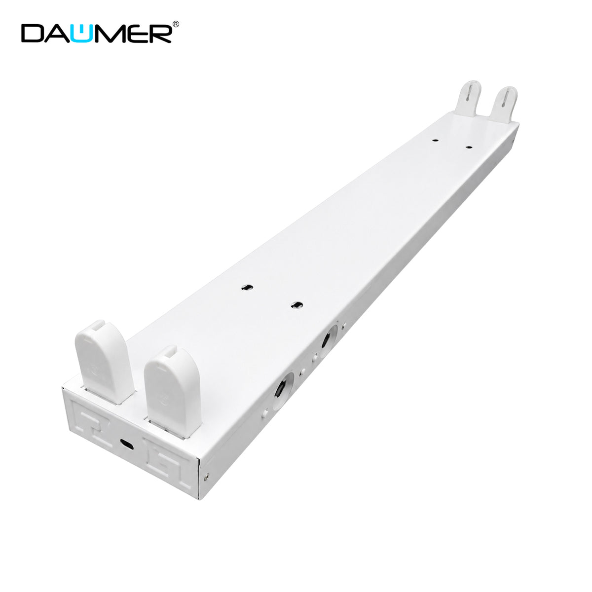 BASE PARA TUBO LED T8 DOBLE 2X18W 120CM ANCHA