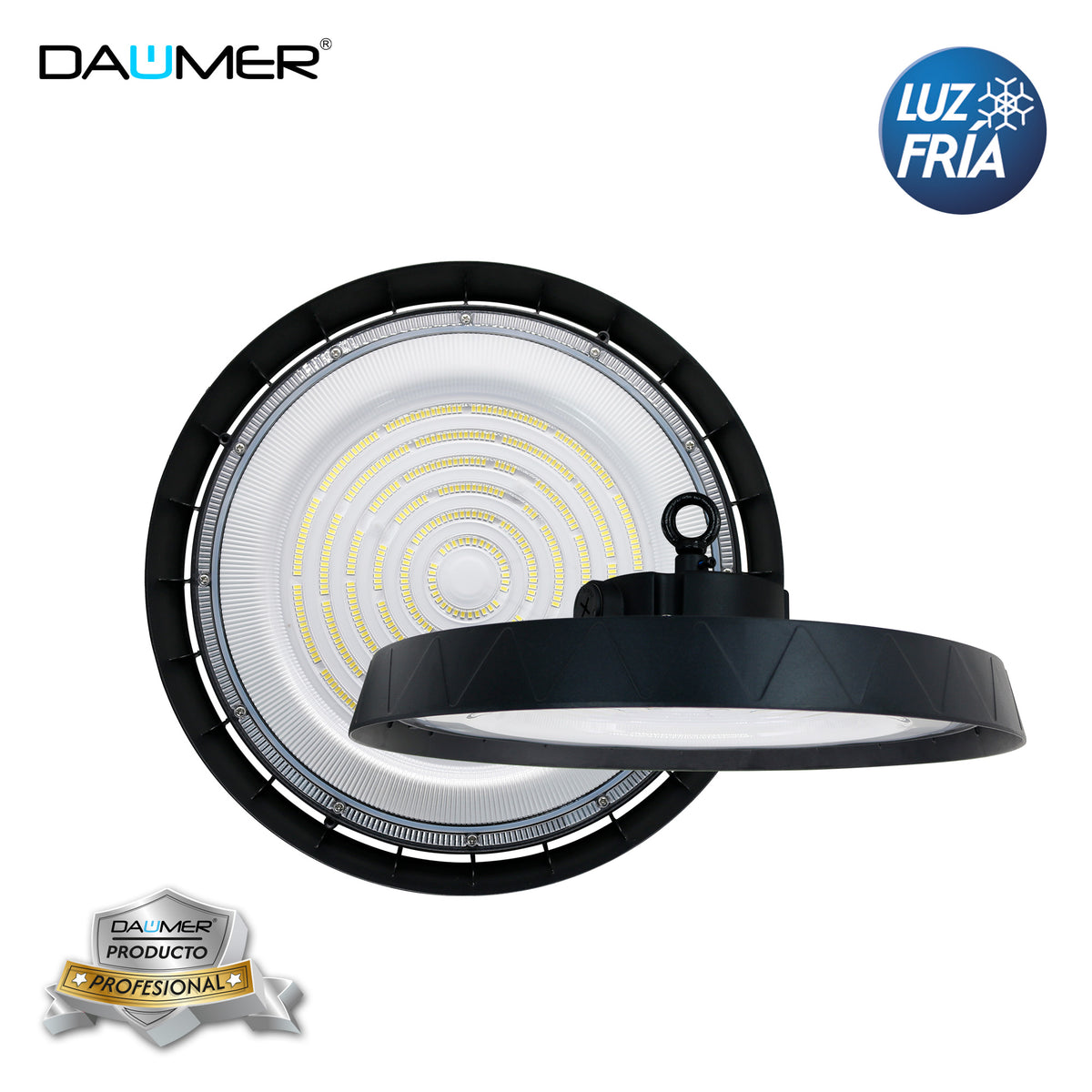 CAMPANA UFO LED PROFESIONAL IP65 DRIVER PHILIPS 200W - Luz Fría / 200W