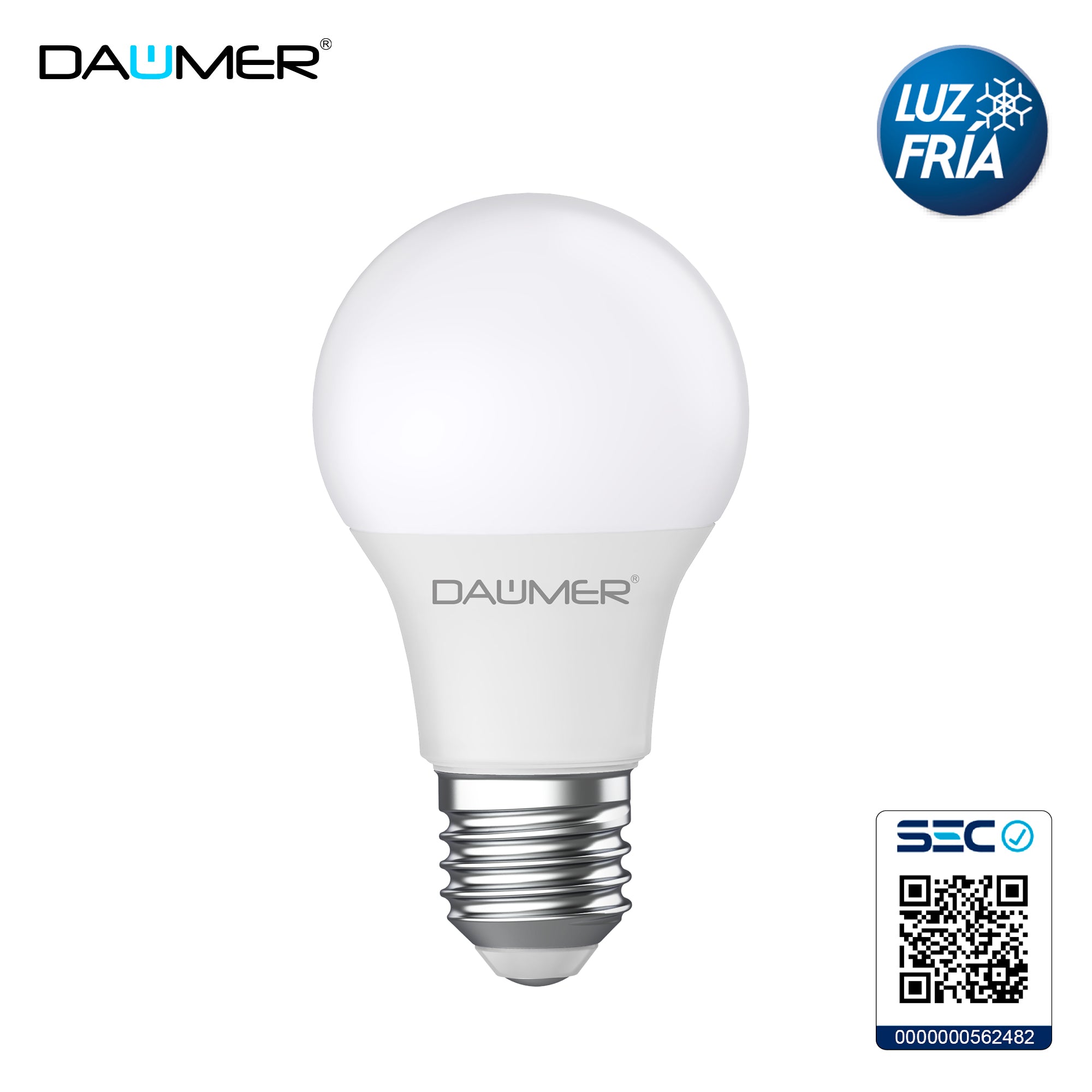 AMPOLLETA LED BULBO 9W