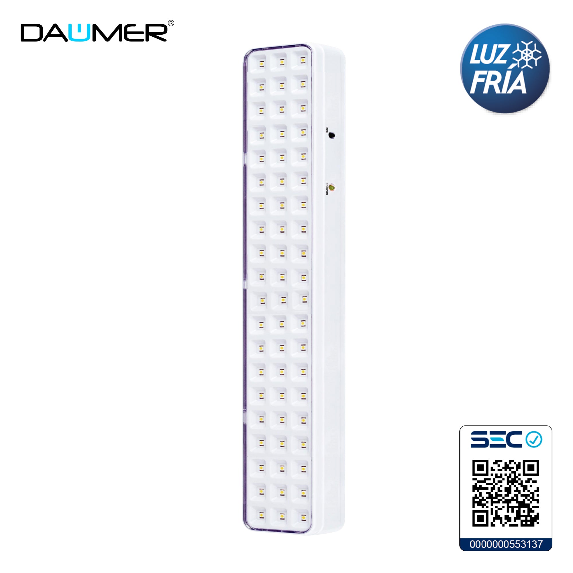 LÁMPARA DE EMERGENCIA 2W 20CM Y 4W 34CM