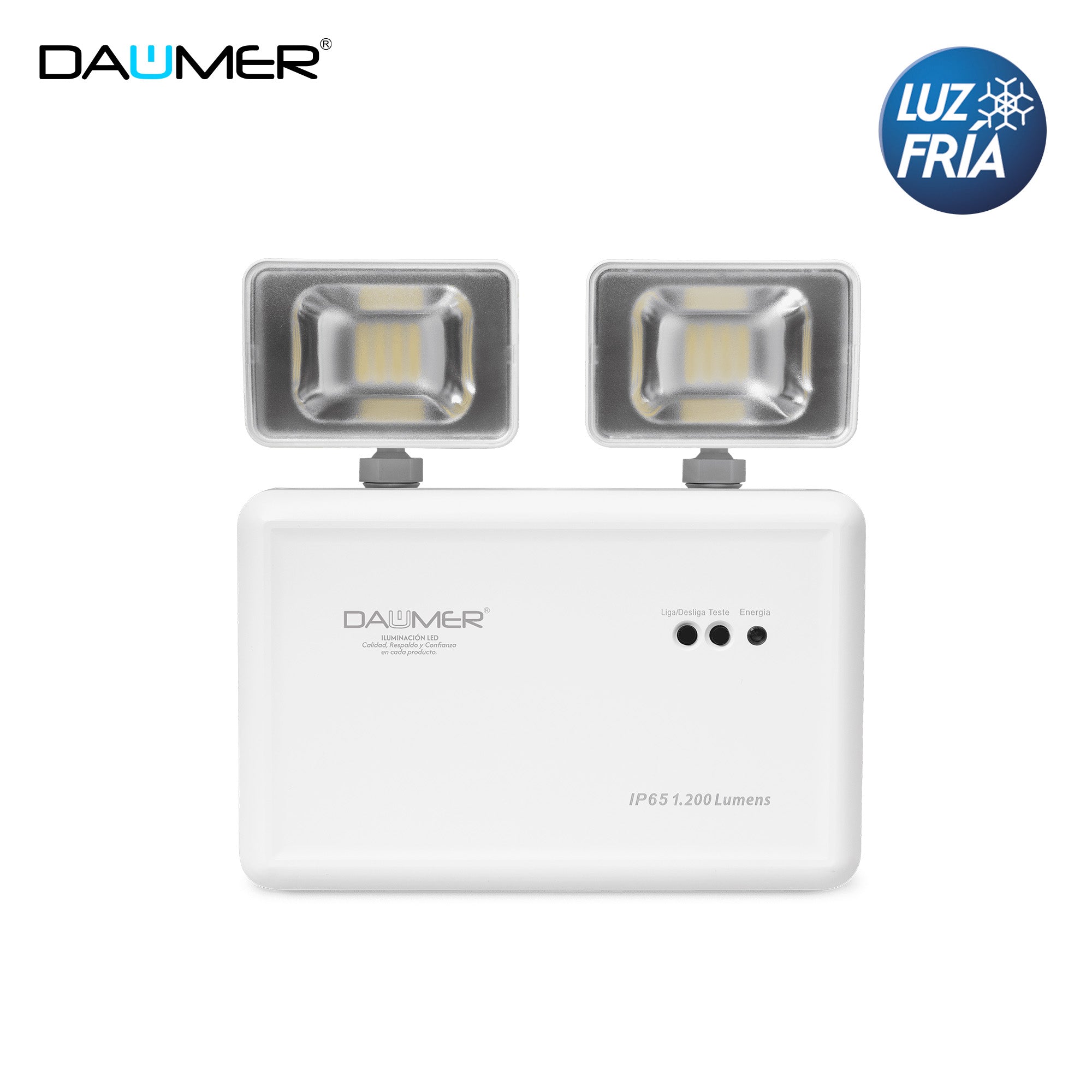 LÁMPARA DE EMERGENCIA 2X5W IP65