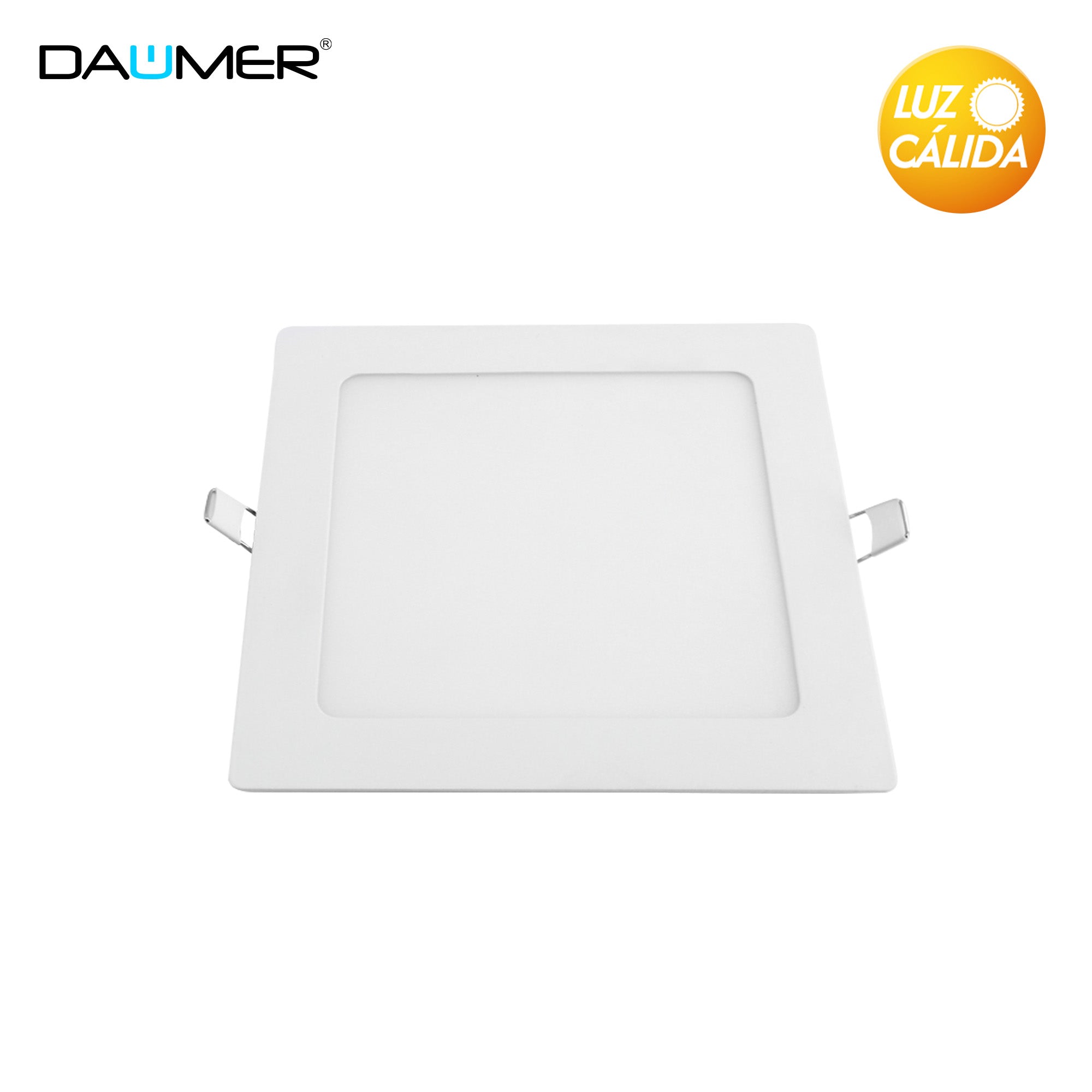 EMBUTIDO LED CUADRADO BLANCO