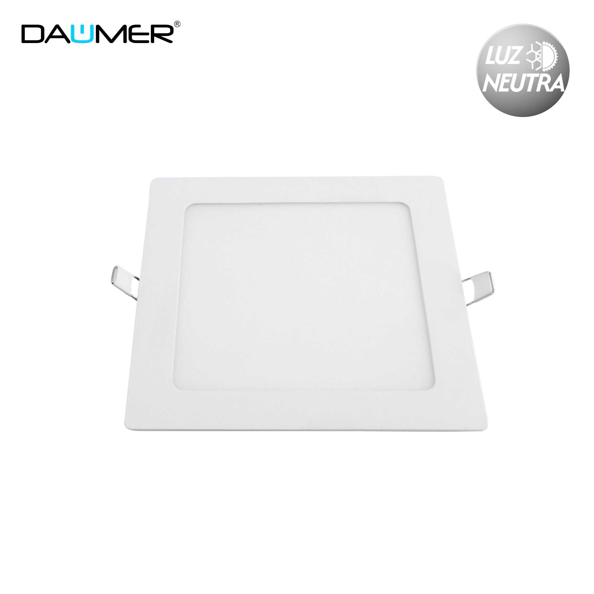 EMBUTIDO LED CUADRADO BLANCO