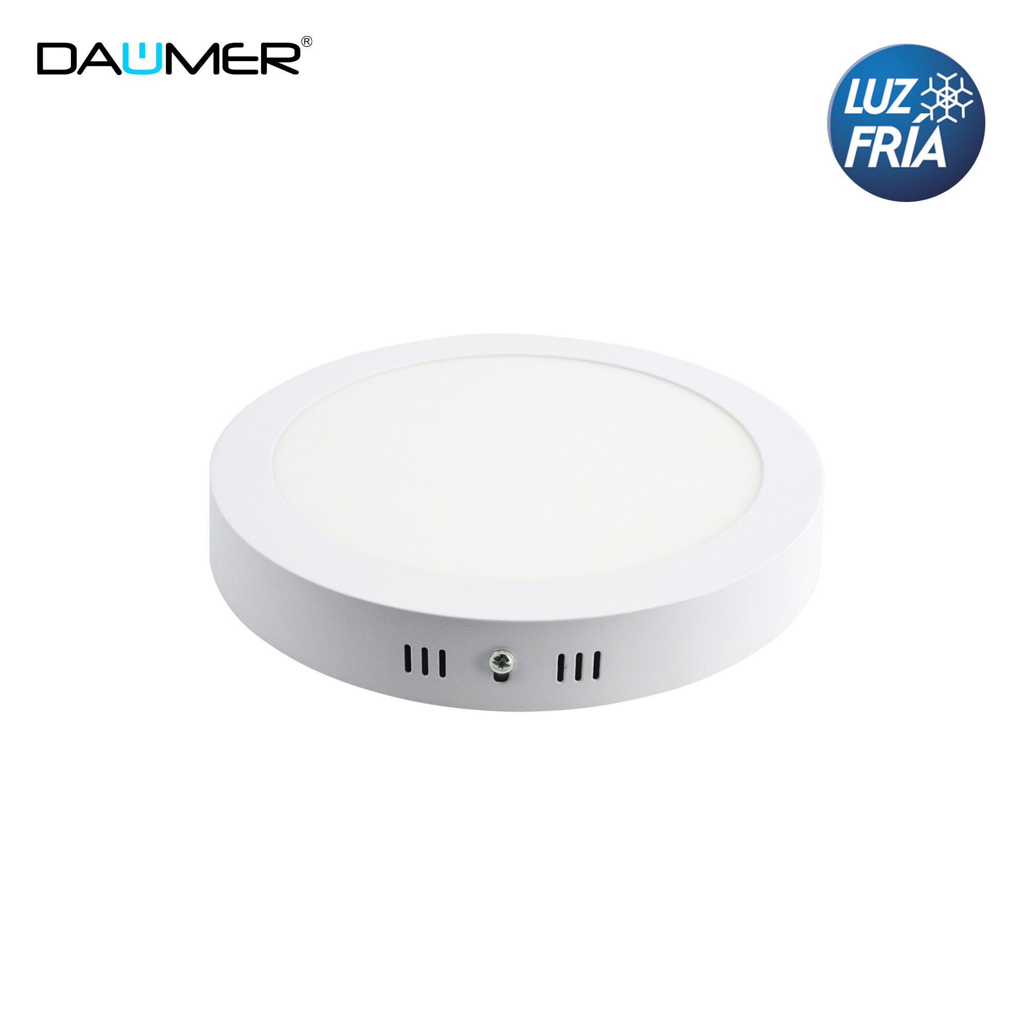 SOBREPUESTO LED REDONDO BLANCO