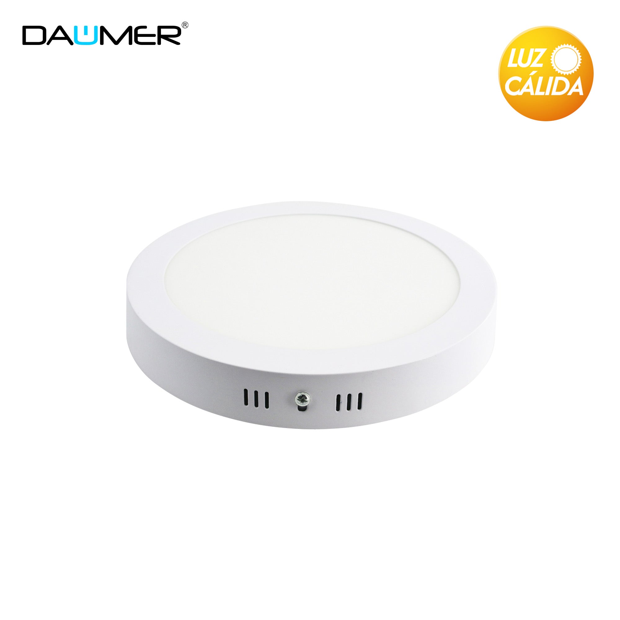 SOBREPUESTO LED REDONDO BLANCO