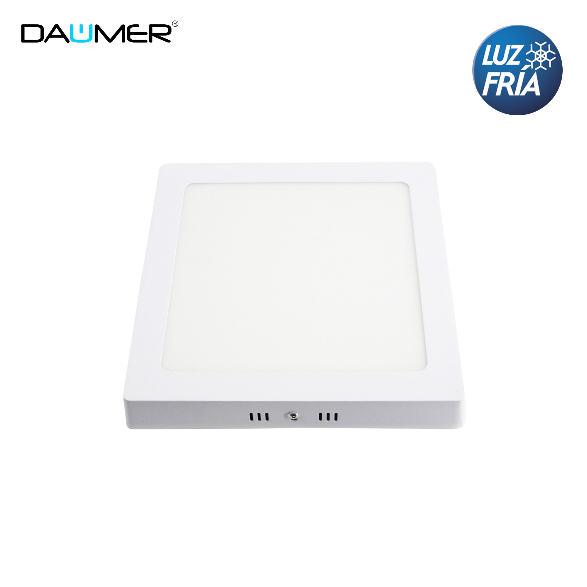 SOBREPUESTO LED CUADRADO BLANCO